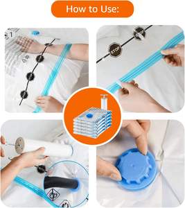 <span class=keywords><strong>Bolsas</strong></span> <span class=keywords><strong>de</strong></span> almacenamiento <span class=keywords><strong>de</strong></span> compresión <span class=keywords><strong>al</strong></span> vacío <span class=keywords><strong>de</strong></span> algodón 100% ecológicas modernas, <span class=keywords><strong>ropa</strong></span>, bomba <span class=keywords><strong>de</strong></span> plástico plegable, sala <span class=keywords><strong>de</strong></span> estar, viaje para lo básico - Product Image 4