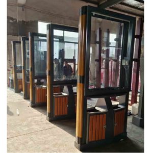 202412 City Outdoor Recycling Mülleimer mit Solar Power Advertising <span class=keywords><strong>LED</strong></span> <span class=keywords><strong>Light</strong></span> Box - Product Image 2