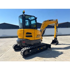 Miniexcavadora Shantui SE36SR de 3.6 Toneladas con Giro de Cola Corta, Motor Yanmar, Orugas de Goma, Máquina Compacta Utilitaria Lista para Enviar - Product Image 2