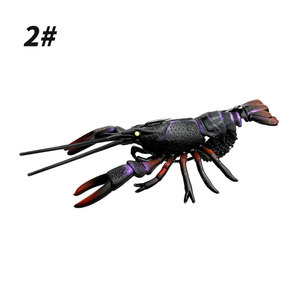 <span class=keywords><strong>Leurre</strong></span> de pêche souple en PVC ultra-réaliste en forme d'<span class=keywords><strong>écrevisse</strong></span> avec hameçons intégrés robustes pour la pêche au bar et aux poissons prédateurs en lac - Product Image 6