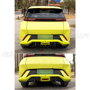 สำหรับ BYD Seagull 2023-2025 สีเหลือง ชุดแต่งสปอยเลอร์กันชนหน้า-หลัง ดิฟฟิวเซอร์ สเกิร์ตข้าง สปอยเลอร์ลิป อุปกรณ์ตกแต่ง - Product Image 6