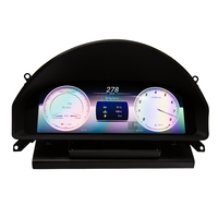 Tableau de bord numérique LCD pour Mercedes Classe C W204 2008-2010/2011-2014 NTG4.0 NGT4.5 Compteur de vitesse virtuel pour voiture