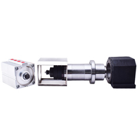 Motor Spindle CNC Router BT30 ATC 6000rpm 90mm Cylinder Milling Belt Drive ATC Spindle BT30 Kit Motor Spindle ATC