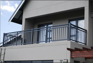 Barandilla de Aluminio de Diseño Moderno <span class=keywords><strong>para</strong></span> Interiores y Exteriores, Barandilla de Hierro Forjado <span class=keywords><strong>para</strong></span> Terraza, Balcón, Barandilla de Casa, Característica de Balcón - Product Image 3