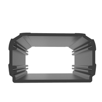 73*42mm Boîtier en aluminium anodisé Boîtier électronique en métal Boîtier de batterie Boîtier PCB Boîte de jonction