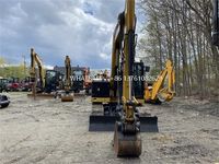 Fabriqué aux États-Unis pour l'excavatrice sur chenilles 307.5, 8113 kg, godet de 0,4 m, certifié CE ISO EPA, modèle 2023, moteur et pompe haute efficacité