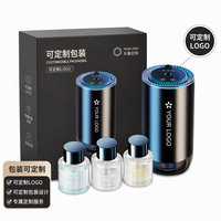 Diffuseur d'arômes automatique longue durée avec logo personnalisé, fabricant, alimenté par USB, diffuseur d'huiles essentielles portable, parfum de voiture, purificateur d'air