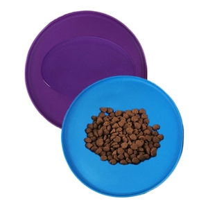 Disque volant en silicone personnalisé pour chien, 20 cm, pour le golf, jeu professionnel en extérieur, sport, disque volant qui brille dans le noir - Product Image 4