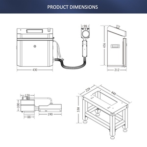 锐科高精度光纤激光打标机，用于塑料袋和日期编码，数控独立配置 - Product Image 5