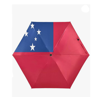 Parapluie drapeau de Saint-Vincent-et-les-Grenadines, parapluie imperméable pour l'extérieur avec bouton d'ouverture et de fermeture automatiques, revêtement anti-UV
