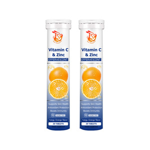 Compléments alimentaires naturels à base de plantes les plus vendus avec Vitamine C et Zinc – 20 comprimés de Vitamine C et Zinc pour stimuler l'énergie - Product Image 1