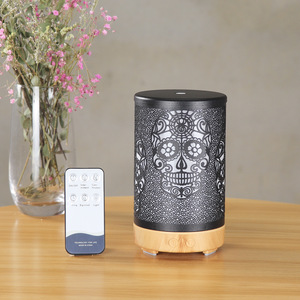 Creative Skull Aroma Diffuser 100ml USB Powered Humidifier For Home Bedroom Gift With <b>Remote</b> <b>Control</b> - Product Image 5
