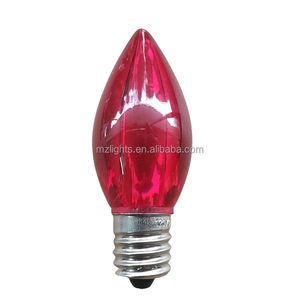 Chất lượng tốt nhất LED SMD trang bị thêm đèn mịn trong suốt màu xanh LED thay thế bóng đèn C9 đèn giáng sinh ánh sáng kỳ nghỉ - Product Image 4