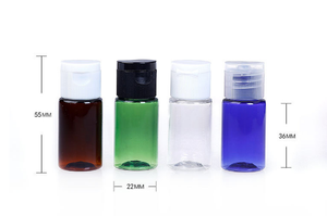 Botellas cosméticas de plástico pequeñas con tapa abatible, Mini botella de plástico vacía con pulverizador de niebla fina, para muestras, 1 Oz, 1 oz, 30 Ml, 30 ml - Product Image 4