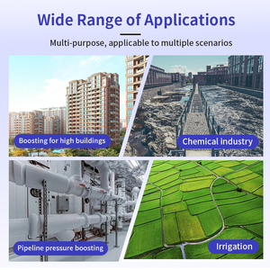 مضخة باسيفيك سلسلة IRG تدفق عالي مضمنة الطرد المركزي أحادي الكتلة خط أنابيب مضخة عمودية للمياه الساخنة - Product Image 2
