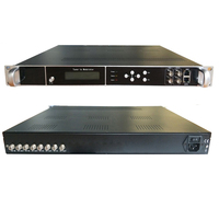 Modulateur numérique CATV 8 12 16 20 24 FTA IDR DVB-S2 DVB-C DVB-T ATSC ISDBT tuner au modulateur RF DVB T2