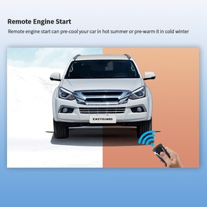 EASYGUARD CAN BUS PKE Passive Keyless Entry <b>Remote</b> Starter System with Push Start for Isuzu D-max MU-X 20-25 with <b>Key</b> Start 4G - Product Image 3