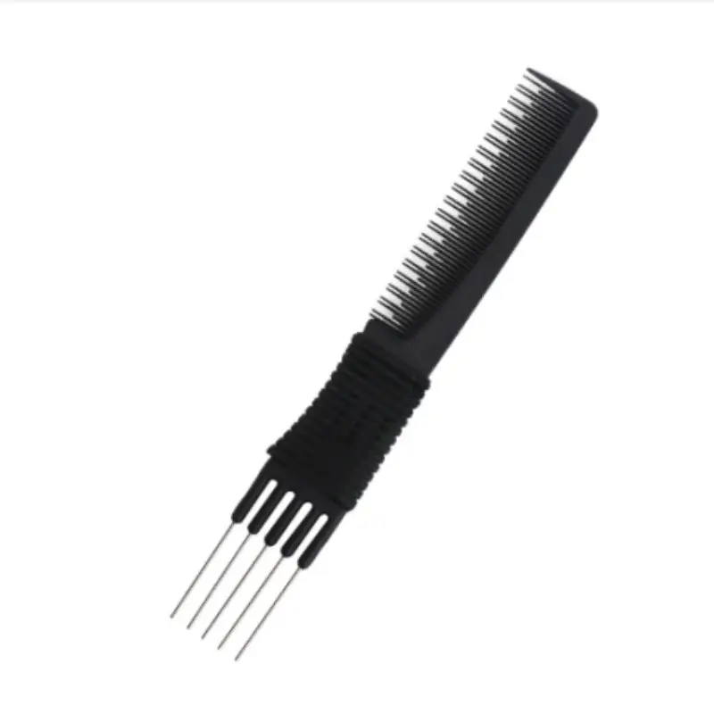 Hot Sales Heat Resistant Antistatic Carbon Comb Barbers Black Hairdressing Comb
