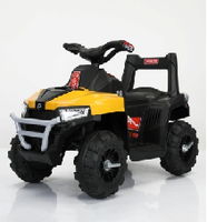 Voiture tout-terrain à batterie 6V pour enfants de 2 à 8 ans, jouet en plastique à 4 roues