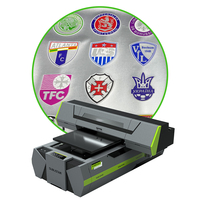 Imprimante SUBLISTAR 3D TPU pour patchs, UV DTF, broderie, impression de logos et badges, 9060 6090, impression à plat, 3 têtes I3200, caméra