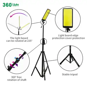 Conpex Fabricante Atacado Multifuncional Trabalho Light Low MOQ Retrátil Pólo Alto 12v Cob Led Trabalho Luz com Tripé