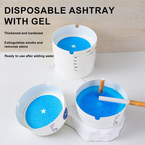 Cendrier jetable en papier enduit <span class=keywords><strong>de</strong></span> gel, design moderne, portable, sans <span class=keywords><strong>fumée</strong></span>, recyclable, pour cigares et cigarettes - Product Image 3