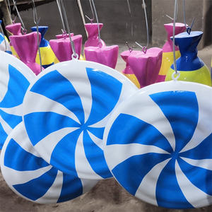 ホット販売甘い発泡スチロールキラキラシュガーキャンディーロリポップデコレーションスティックパーティーキャンディーロリポップ彫刻 - Product Image 1