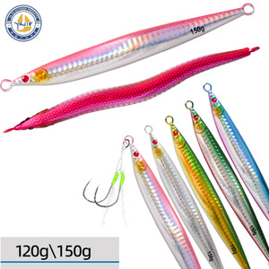 เหยื่อจิ๊กทรงตัว S น้ำหนัก 150 กรัม สำหรับตีไกล ตกปลาทะเล เหยื่อตกปลาแบบจิ๊กกิ้ง - Product Image 2
