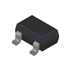 TRANS NPN 65V 0.1A SC70-3 Integrated Circuits SC-70, SOT-323 Transistors Authorized Distributor SBC846BWT1G-M02 - Product Image 1