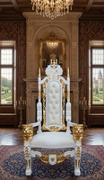 Ensemble de canapés en teck royal avec revêtement en tissu, design capitonné, durable et écologique pour salon de luxe
