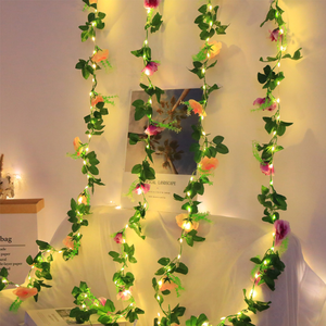 <span class=keywords><strong>Guirlande</strong></span> Lumineuse Solaire <span class=keywords><strong>LED</strong></span> pour Mariage, Jardin, Fête, Décoration de Fenêtre et Porte, <span class=keywords><strong>Guirlande</strong></span> Artificielle de Tournesols, IP65 pour Extérieur - Product Image 6
