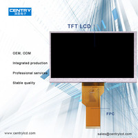 Température ultra-large Affichage à cristaux liquides de 7.0 pouces Panneau d'affichage LCD de résolution 800*480