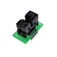 MSOP8 a DIP8 MCU prueba socket IC adaptador de programador, zócalo