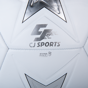 Balón de fútbol de PVC duradero CJ Sports tamaño 5 410-450g cosido a máquina todas las edades recreación/entrenamiento/Partido 1 pieza/bolsa de polietileno Vietnam - Product Image 2