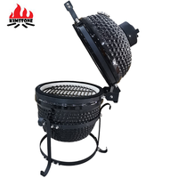 Kamado — Mini bol de feu en céramique, 13 pouces, ustensile de cuisine extérieur, pour l'été