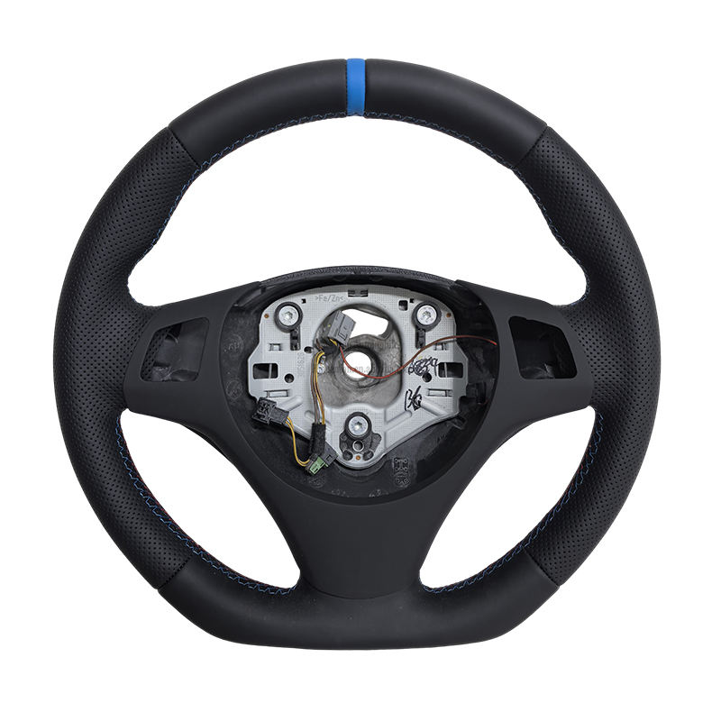 ชุด M + มีรูพาย + หนัง + ตะเข็บแถบสีฟ้า + ฝาครอบ