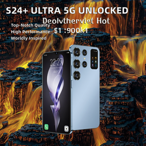 Sbloccato Ultra 5G S24 + 13.0 Android <span class=keywords><strong>Smartphone</strong></span> di alta qualità <span class=keywords><strong>3G</strong></span> <span class=keywords><strong>4G</strong></span> cellulare Decacore CPU 65W ricarica rapida HD risoluzione dello schermo - Product Image 2