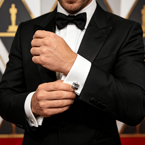 Nuevos Gemelos Vintage de Acero Inoxidable con Baño de Oro Cromado para Traje de Hombre, Accesorios Formales para Camisa de Negocios - Product Image 2