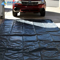 Tapete de Contención (8'6\" X 20\") de PVC Resistente al Agua, Antideslizante, para Piso de Garaje, Resistente, Ecológico, Resistente a los Rayos UV