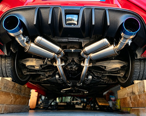 Système d'échappement arrière pour Infiniti Q50 3.0T 2017-2024, échappement arrière haute performance, échappement de course en acier inoxydable - Product Image 2