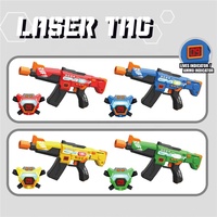 2024 nouveau DWI Dowellin Rechargeable Laser pistolet jeu et gilet Laser Tag pistolet jeu de tir jouet pistolet pour les enfants