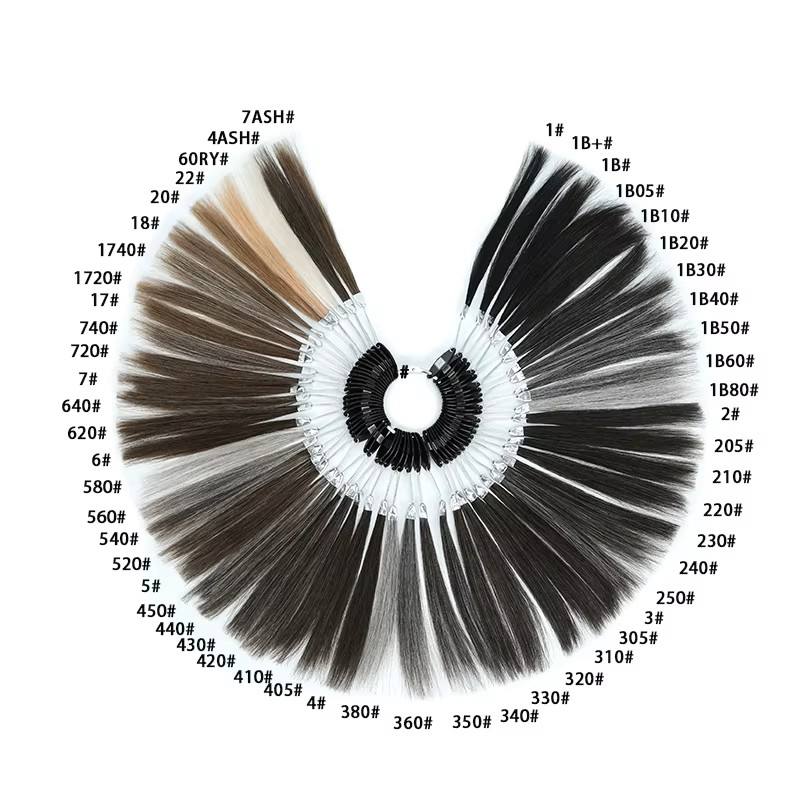 Men's toupee color ring