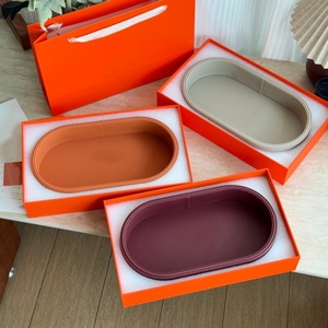 Wholesale Eco-Friendly Solid Oval Wood Handmade <b>Tea</b> Tray <b>Set</b> Utensil <b>Sets</b> with Customized Size & Logo for Gift - Product Image 1