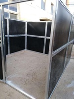 Écurie à chevaux en bambou portable de qualité supérieure et bon marché, box à chevaux