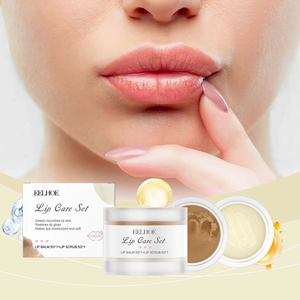 Beauty 2 in 1 Lip <b>Care</b> <b>Kit</b> Exfoliating Dead <b>Skin</b> Hydrating Moisturizing Balm Lip <b>Care</b> Product - Product Image 2