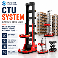 Système CTU, unité de transport de cartons, robot de stockage et de récupération automatisé, solution d'entrepôt intelligent pour la logistique et la fabrication