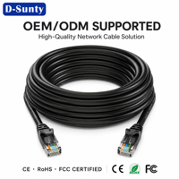 Kabel LAN Ethernet RJ45 Cat5e UTP yang Andal untuk PC Laptop Router Switch Modem Jaringan Kabel Rumah Kantor