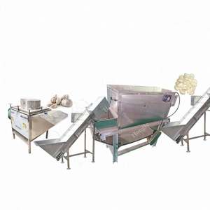 Pelador de ajo Limpieza Clasificación Cepillado Máquina de tamaño Línea de producción Pelador de ajo - Product Image 5