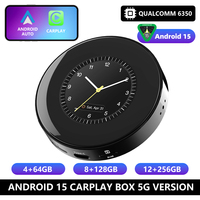 Adaptateur ZESTECH Tbox Ultra1 6350 GPS TV Android 15 Auto CarPlay Vidéo Smart Car Play Dongle Sans Fil 8G 128Go Aibox pour Voitures