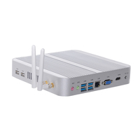 Mini PC de bureau à domicile économique, 7e génération I3 7167u 6157u I5 4200U, double DDR3L, HD VGA, ordinateur de bureau Win10 Linux Ubuntu